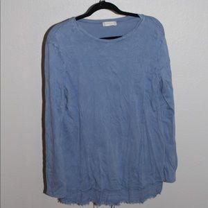 Blue Long Sleeve Shirt